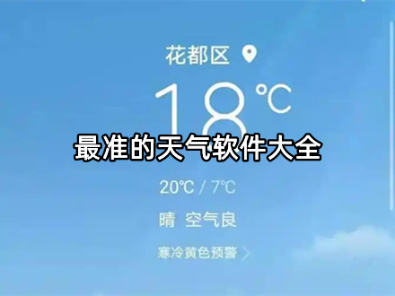 最准的天气软件大全