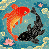 锦鲤金鱼壁纸正式版
