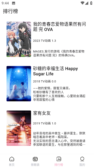 樱花动漫全集完整版